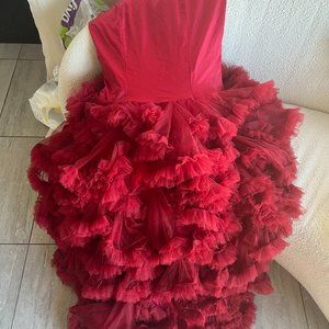 Statement maternity dress